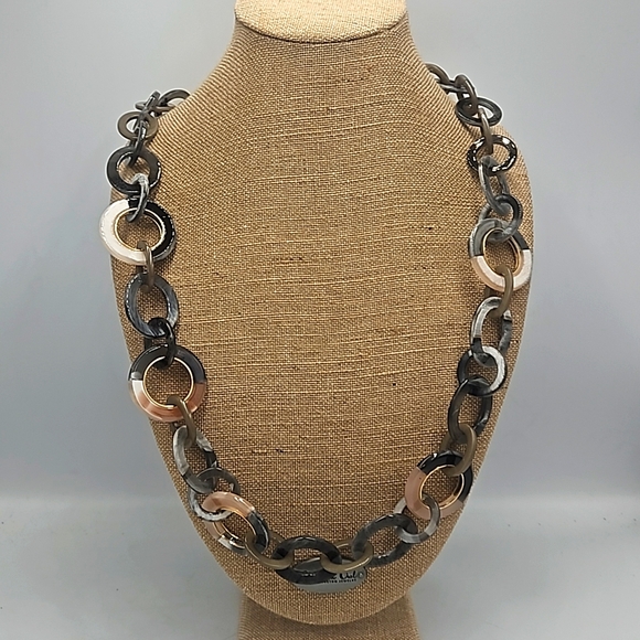 Rush by Denis & Charles Chain Link Necklace - Picture 1 of 6